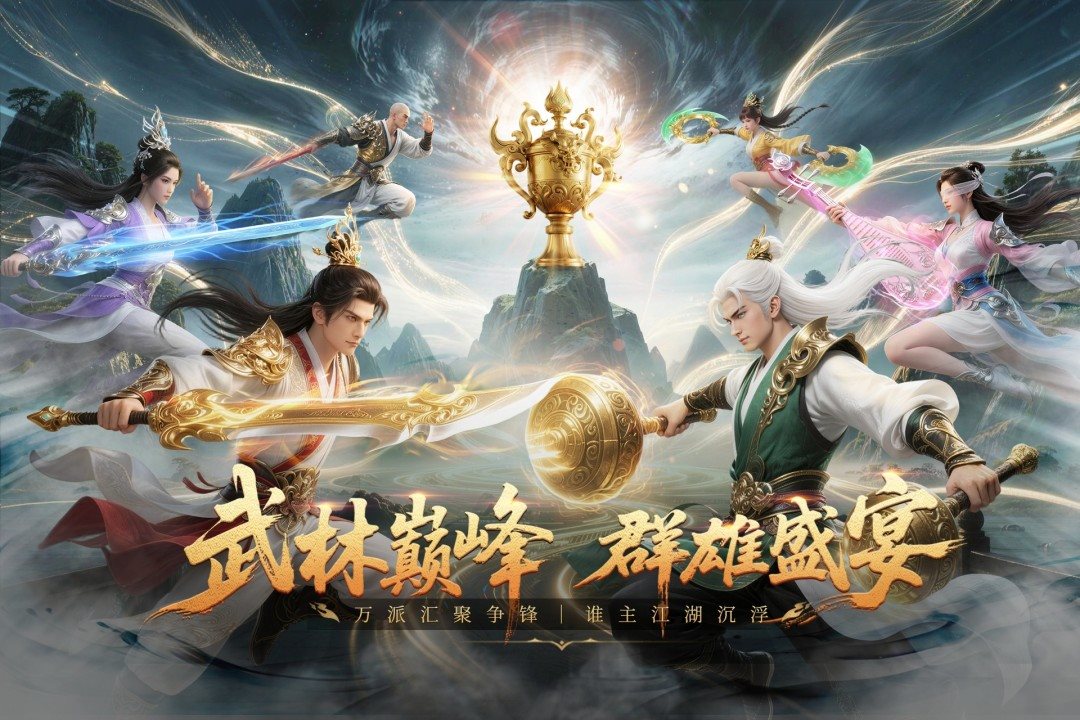武林巅峰，群雄盛宴。