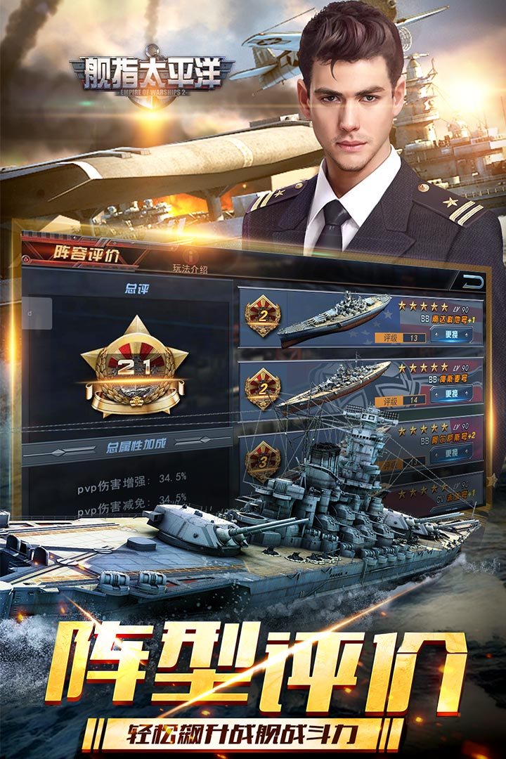 轻松飙升战舰战斗力。