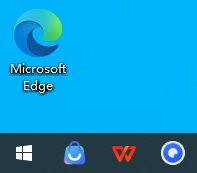Windows 10 桌面左下角任务栏上的开始按钮