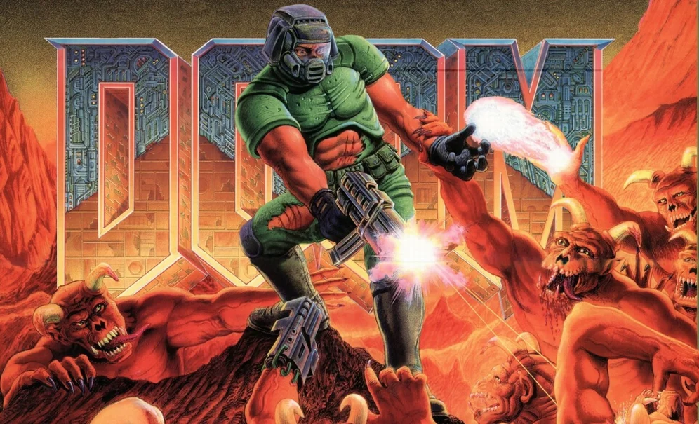 Doom mod加入全可破坏环境：墙壁、门板与天花板都能炸穿