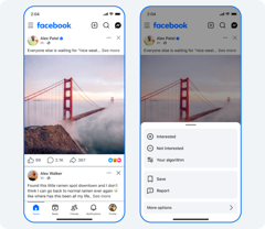 Meta为Facebook推出算法自定义工具，用户可用自然语言描述偏好
