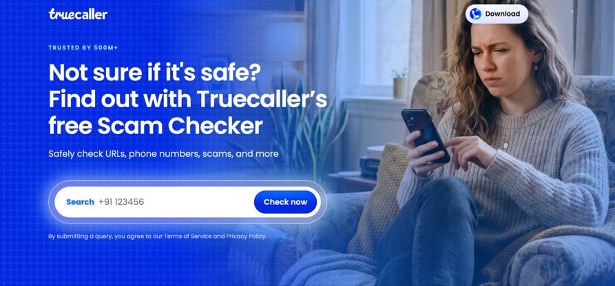 Truecaller推出Scam Checker 来电识别巨头转战开放网络反诈